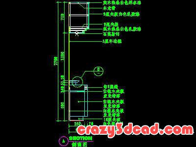 Bedroom design CAD drawings and details 27